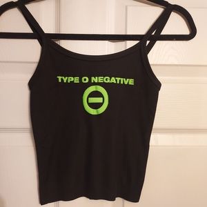 Type o negative crop top type o negative tank top  type o negative shirt